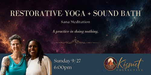 Restorative Yoga + Sound Bath