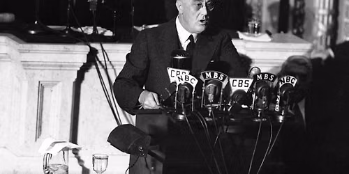 Franklin D. Roosevelt Visits Lambert Castle