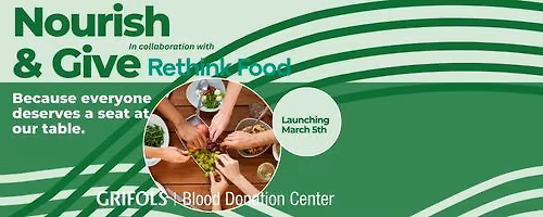 Nourish & Give -- Free Meals at Grifols 