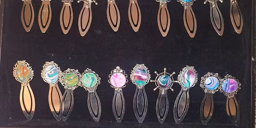 Pages of Glass- Upcycled Bookmark Making Class