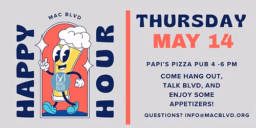 MacArthur Blvd. Assoc. Happy Hour!
