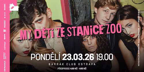 My d\u011bti ze stanice ZOO \/ Ostrava - Barr\u00e1k \/ 23.3.2026 \/ 19.00