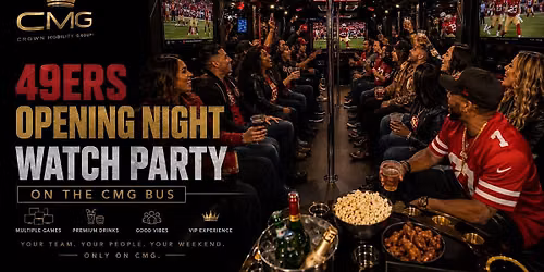 49ers Opening Night Watch Party