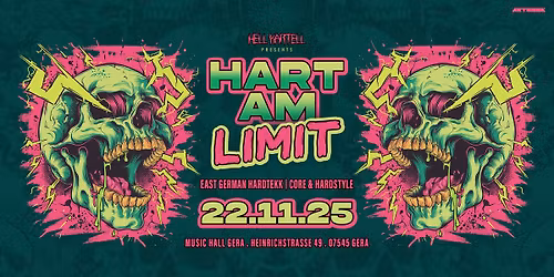HELL KARTELL - HART AM LIMIT I 2 STAGES & 20 ACTS - GERA