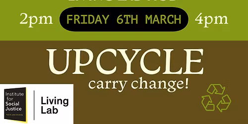 Upcycling tote bag event!