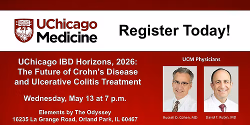 UChicago IBD Horizons 2026: The Future of Crohn\u2019s and Colitis Care