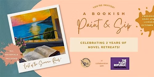 A Bookish Paint & Sip | Liverpool | October 20