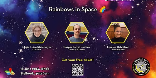 Astronomy on Tap Bern - Rainbows in Space