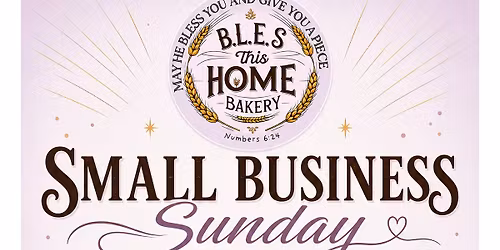 Small Business Sunday Fundraiser 6\/7\/26