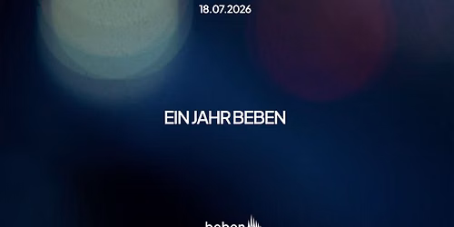 Ein Jahr beben