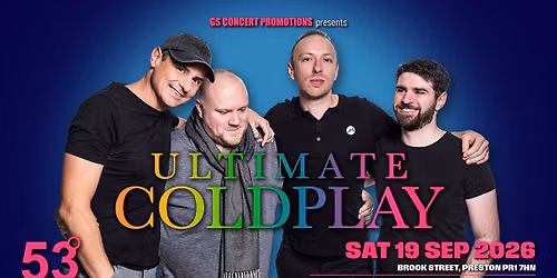 Ultimate Coldplay \u250253 Degrees Preston