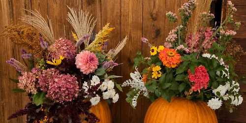 Pumpkin Floral Centerpiece Workshop