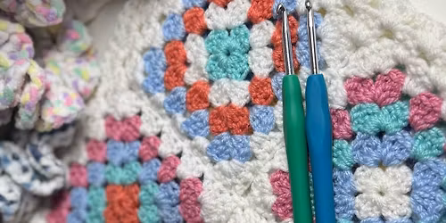 Granny Square Scarf Workshop at Yellow Umbrella Gifts
