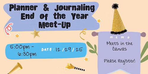 Planner & Journaling End of Year Meet-Up