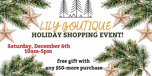 Ladies Holiday Shopping Event