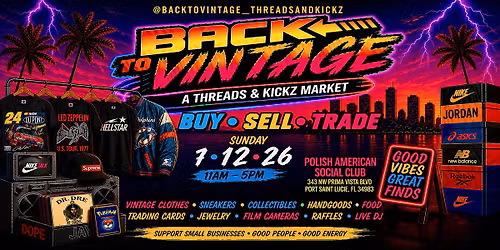 BACK TO VINTAGE - THREADS & KICKZ MARKET