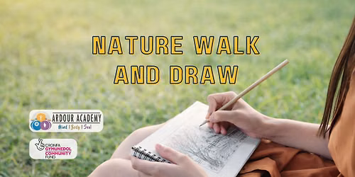Nature Walk and Draw - Moss and Lichen (Appreciate the little things!)