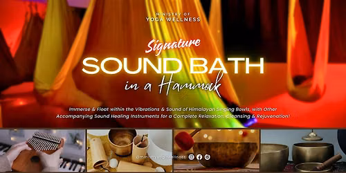 Signature Floating Sound Bath in a Hammock