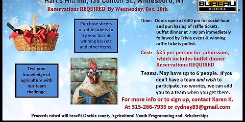 Ag Trivia & Basket Raffle Event 2025