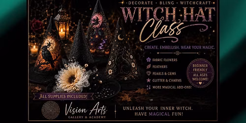 A Wickedly Creative Witch Hat Workshop
