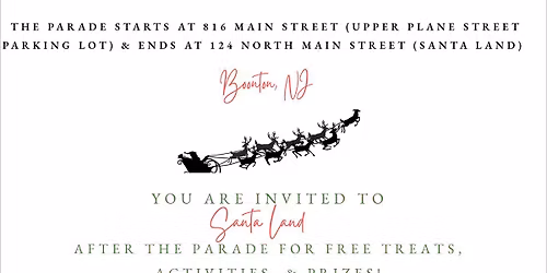 31st Annual Boonton Fire Department Christmas Parade