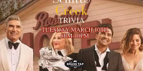 SCHITTS CREEK TRIVIA