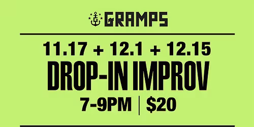 Improv Drop-In Class