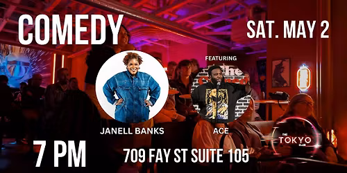 Live Comedy at The Tokyo Club - Janell Banks