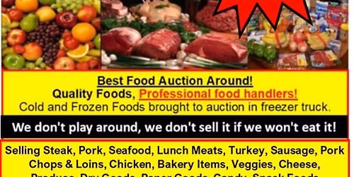 Frozen Food\/Grocery Auction