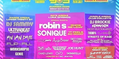  Back To The 90s - Summer Outdoor Festival - Birmingham [OVER 90% SOLD OUT!]