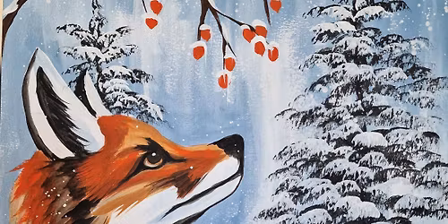 Festive Fox Art Workshop at YMCA Taunton 