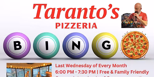Taranto\u2019s Pizzeria Family Bingo Night