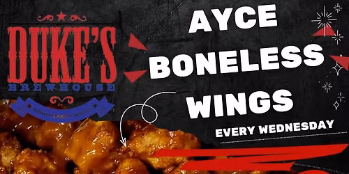 AYCE Boneless Wings