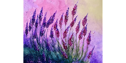 Luscious Lavender - Paint and Sip in Chicago | Classpop!\u2122