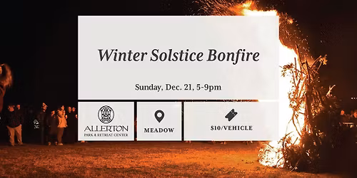 Winter Solstice Bonfire
