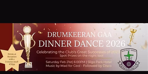 Drumkeerin GAA Dinner Dance 2026
