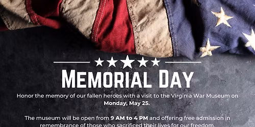 Memorial Day Free Admission Day