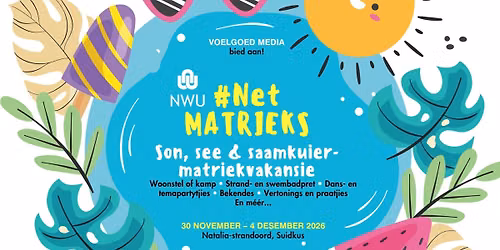 #NetMATRIEKS-vakansie 2026