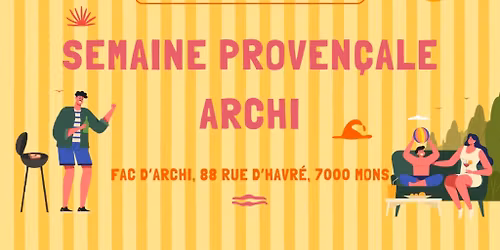 SEMAINE PROVEN\u00c7ALE - ARCHI 
