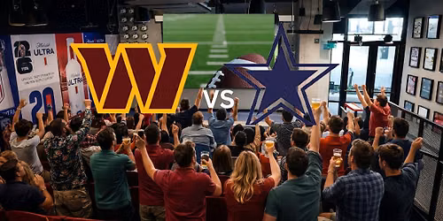 Washington Commanders vs  Dallas Cowboys \u2013  NFL Football Watch Party