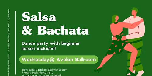 Salsa and Bachata Wednesday @ Avelon (10\/21)