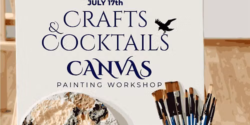 Crafts & Cocktails: Canvas Painting