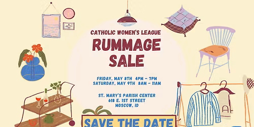 Catholic Women's League Spring Rummage Sale