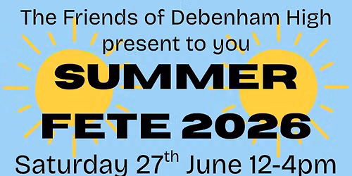 Debenham High School Summer Fete 