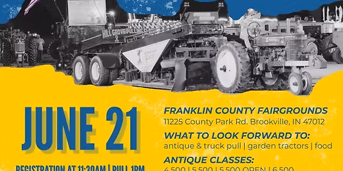Farmers Giving Back: FFA Alumni Tractor & Truck Pull