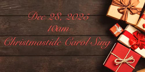 Christmastide Carol Sing