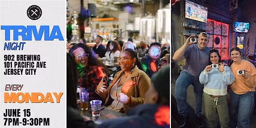 Trivia Night at 902 Brewing Co|Things to Do in Jersey City
