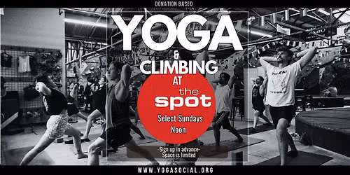 Yoga + Climbing at The Spot Denver