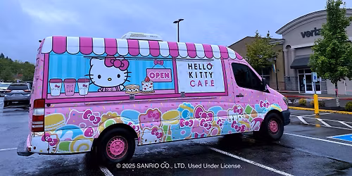 Hello Kitty Cafe Truck West - Bellevue Appearance