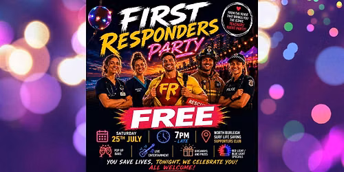 FREE EVENT: First Responders Party!